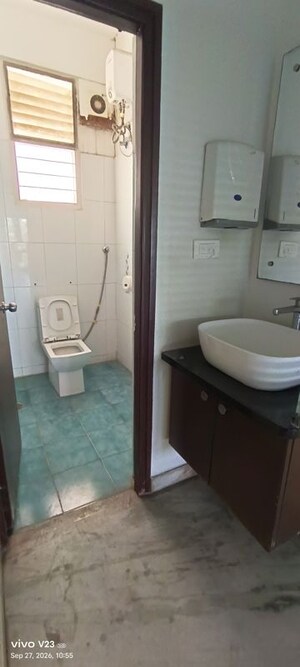Bathroom in 3 BHK Apartment at Silpa Emerald, Kothaguda – for Sale