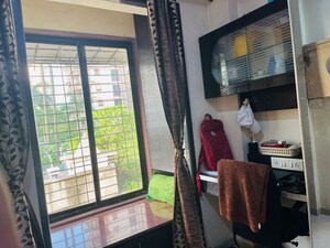 Master Bedroom in 1 BHK Apartment at Rabale – for Rent