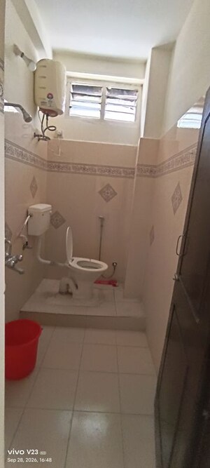 Bathroom in 2 BHK Apartment at Vaishnavi Happy Homes, Kondapur – for Rent