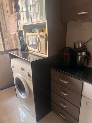 Kitchen in 3 BHK Apartment at Emerald Apartment Bhakti Park, Bhakti Park – for Rent
