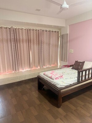 Bedroom in 3 BHK Apartment at Emerald Apartment Bhakti Park, Bhakti Park – for Rent