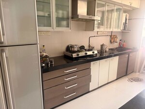Kitchen in 3 BHK Apartment at Emerald Apartment Bhakti Park, Bhakti Park – for Rent
