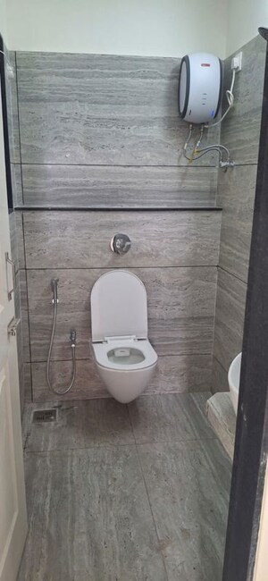 Bathroom in 1 BHK Apartment at Bandra Kurla Complex – for Rent