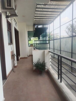 Balcony in 3 BHK Builder Floor at Sector 46 – for Rent