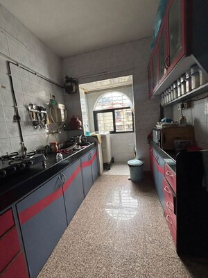 Kitchen in 2 BHK Apartment at Raj Umang 2, Dahisar East – for Rent