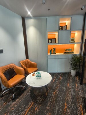 Bathroom in  Office Space at Wadhwa The Capital, Bandra East – for Rent