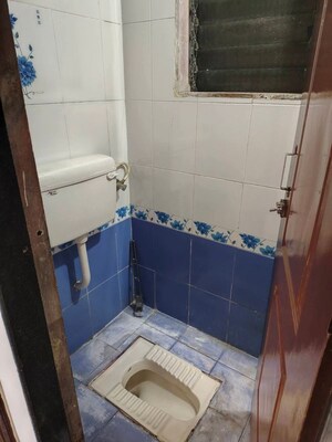 Bathroom in 1 BHK Apartment at Meghmalhar CHS Ghansoli, Ghansoli – for Rent