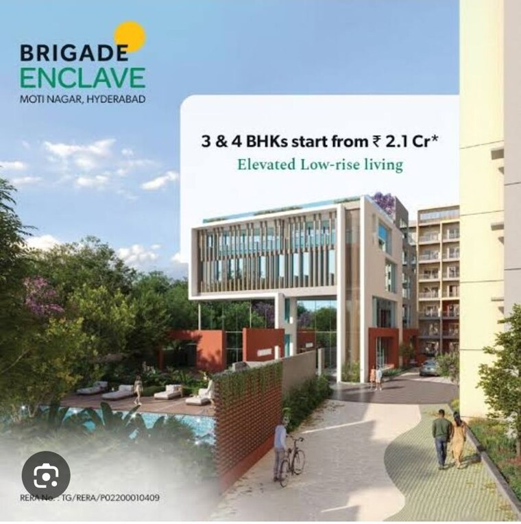 Exterior View, brigade-enclave 3 Bedroom 1868 Sq.Ft. Apartment In Moti Nagar Hyderabad 10713766