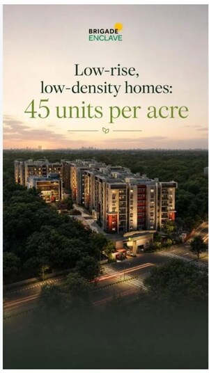 3 BHK Apartment – Exterior View View at Brigade Enclave, Moti Nagar - for Sale