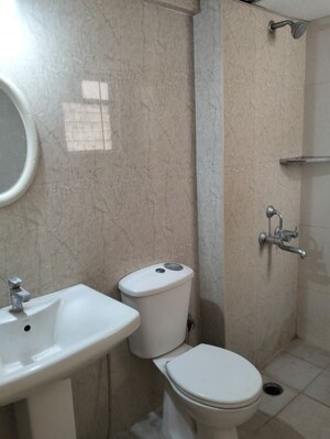 Bathroom in 3 BHK Apartment at Dhammanagi Lilium Gardenia, Thanisandra – for Sale
