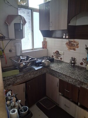 Kitchen in 2 BHK Apartment at Proview Officer City, Raj Nagar Extension – for Rent