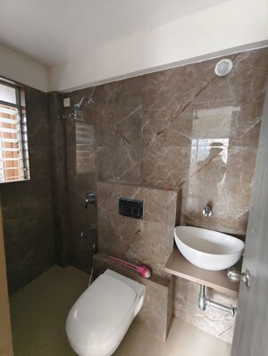 Bathroom in 1 BHK Apartment at Ace Aristo, Kasarvadavali – for Rent