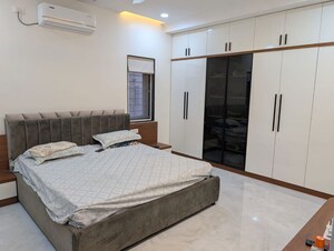 Bedroom in 3 BHK Apartment at Creative Koven Udaya Cresent, Kondapur – for Rent