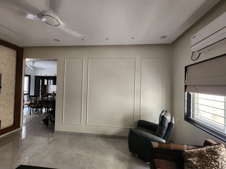 Living Room, creative-koven-udaya-cresent 3 Bedroom 2455 Sq.Ft. Apartment In Kondapur Hyderabad 10713829