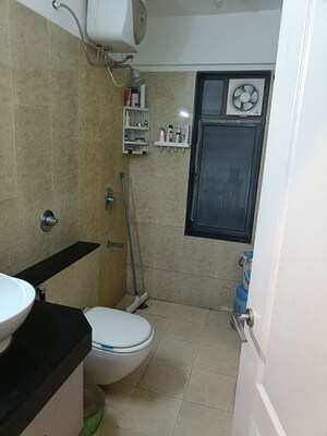 Bathroom in 3 BHK Apartment at Vascon Willows, Baner – for Rent