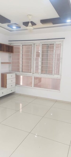 Bathroom in 3 BHK Apartment at Ambience Courtyard, Manikonda – for Rent