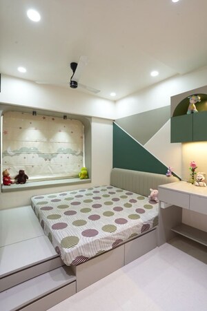 Bedroom in 2 BHK Apartment at Goyal My Homes Wakad, Wakad – for Rent