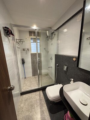 Bathroom in 3.5 BHK Apartment at Goel Ganga Liviano, Kharadi – for Sale
