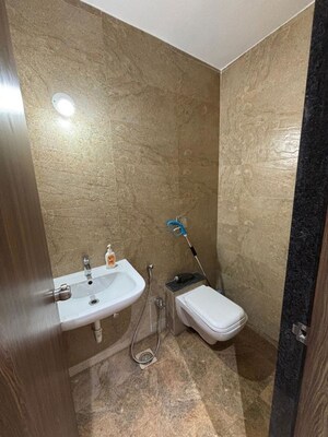 Bathroom in 3.5 BHK Apartment at Goel Ganga Liviano, Kharadi – for Sale