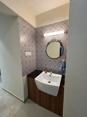 Bathroom in 3.5 BHK Apartment at Goel Ganga Liviano, Kharadi – for Sale