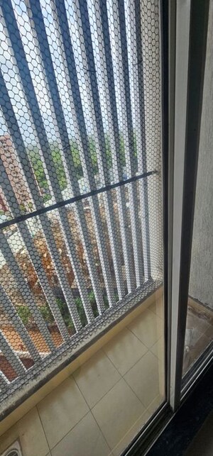 Balcony in 1 BHK Apartment at Bhairaav Goldcrest Residency, Ghansoli – for Rent