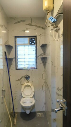 Bathroom in 1 RK Apartment at Shelton Apartment, Santacruz East – for Rent