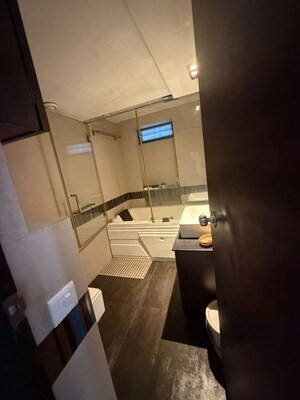 Bathroom in 2 BHK Apartment at Bandra West – for Rent