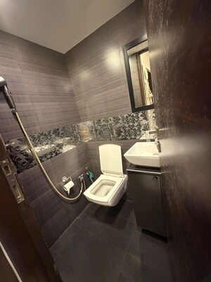 Bathroom in 2 BHK Apartment at Bandra West – for Rent