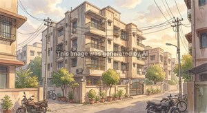  Apartment – Exterior View View at Ulhasnagar - for Sale