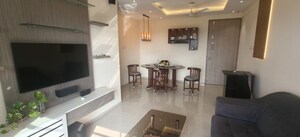 Living Room in 2 BHK Apartment at Sheth Vasant Oasis, Andheri East – for Rent