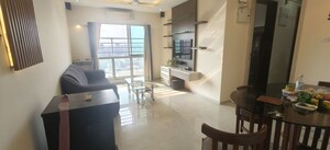 Living Room in 2 BHK Apartment at Sheth Vasant Oasis, Andheri East – for Rent