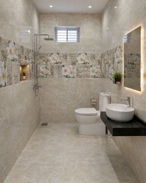 Bathroom in  Pg at Vineet Khand – for Rent