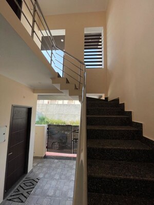 Staircase in 3 BHK Villa at Arsha Madhav Greens, Gomti Nagar – for Sale