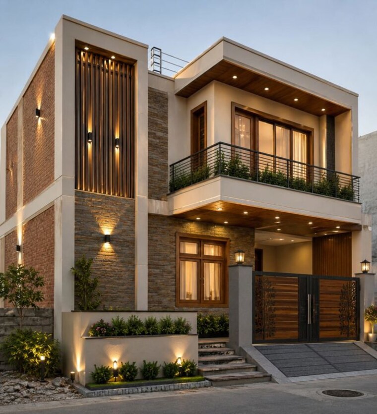 Exterior View, faizabad road 3.5 Bedroom 2500 Sq.Ft. Villa In Faizabad Road Lucknow 10714006
