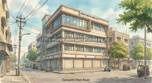  Office Space – Exterior View View at Krishna Pura - for Sale