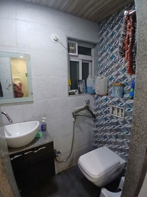 Bathroom in 2 BHK Apartment at B & M Atlantis, Ghansoli – for Rent