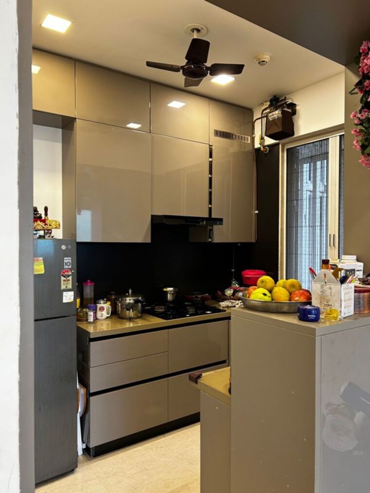 Kitchen, aurum-q-residences 1 Bedroom 671 Sq.Ft. Apartment In Ghansoli Navi Mumbai 10714065
