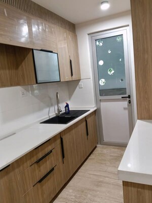 Kitchen in 3 BHK Apartment at Richmond Premier, Richmond Road – for Rent