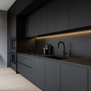 Kitchen in 3 BHK Apartment at Lodha Acenza, Western Express Highway – for Sale