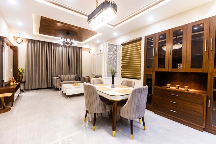 Living Room, ambala highway 3 Bedroom 130 Sq.Yd. Villa In Ambala Highway Zirakpur 10714176