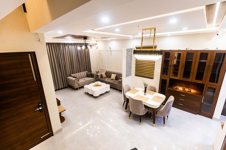 Living Room, ambala highway 3 Bedroom 130 Sq.Yd. Villa In Ambala Highway Zirakpur 10714176