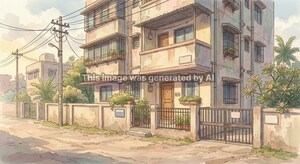  Apartment – Exterior View View at Kalyan - for Sale