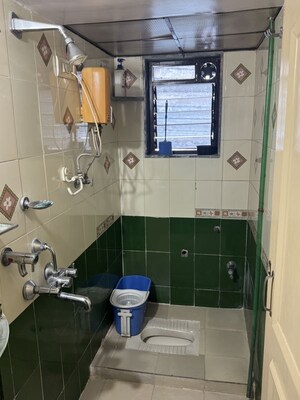 Bathroom in 2 BHK Apartment at New Anand Park CHS, Wagle Industrial Estate – for Sale