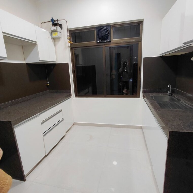 Kitchen, lalani-grandeur 2 Bedroom 651 Sq.Ft. Apartment In Goregaon East Mumbai 10714252