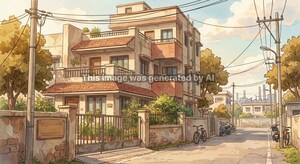  Apartment – Exterior View View at Narolgam - for Sale