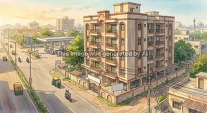  Apartment – Exterior View View at Goverdhan Township - for Sale
