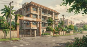  Apartment – Exterior View View at Laxmipura - for Sale