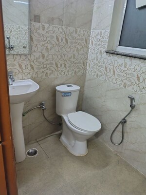 Bathroom in 2 BHK Apartment at GK Dwarka Sai Paramount, Balewadi – for Rent