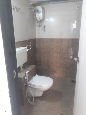 Bathroom in 1 BHK Apartment at Shripal Shanti, Virar West – for Rent