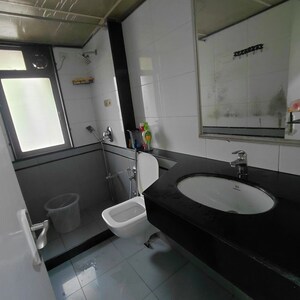 Bathroom in 3 BHK Apartment at Lakshachandi Apartments, Gokuldham Colony – for Rent